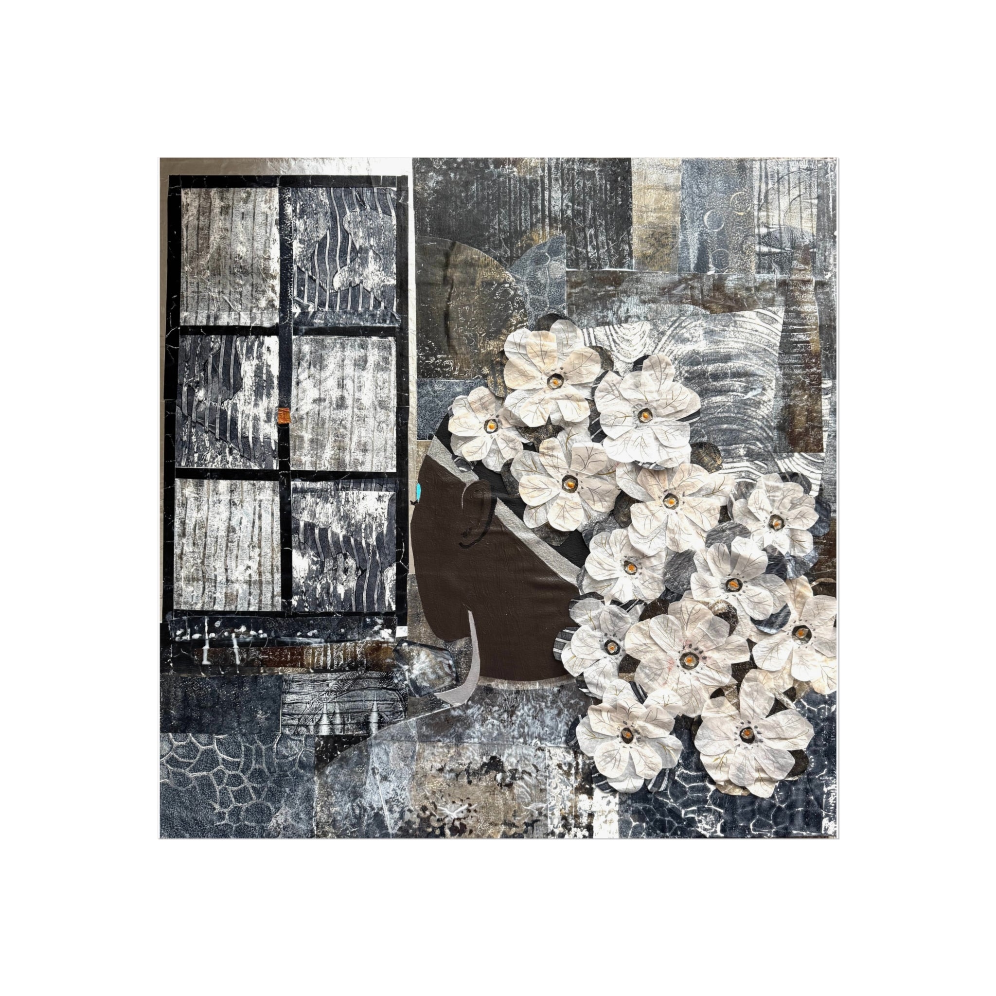 Dark and Stormy Framed Fine Art Poster