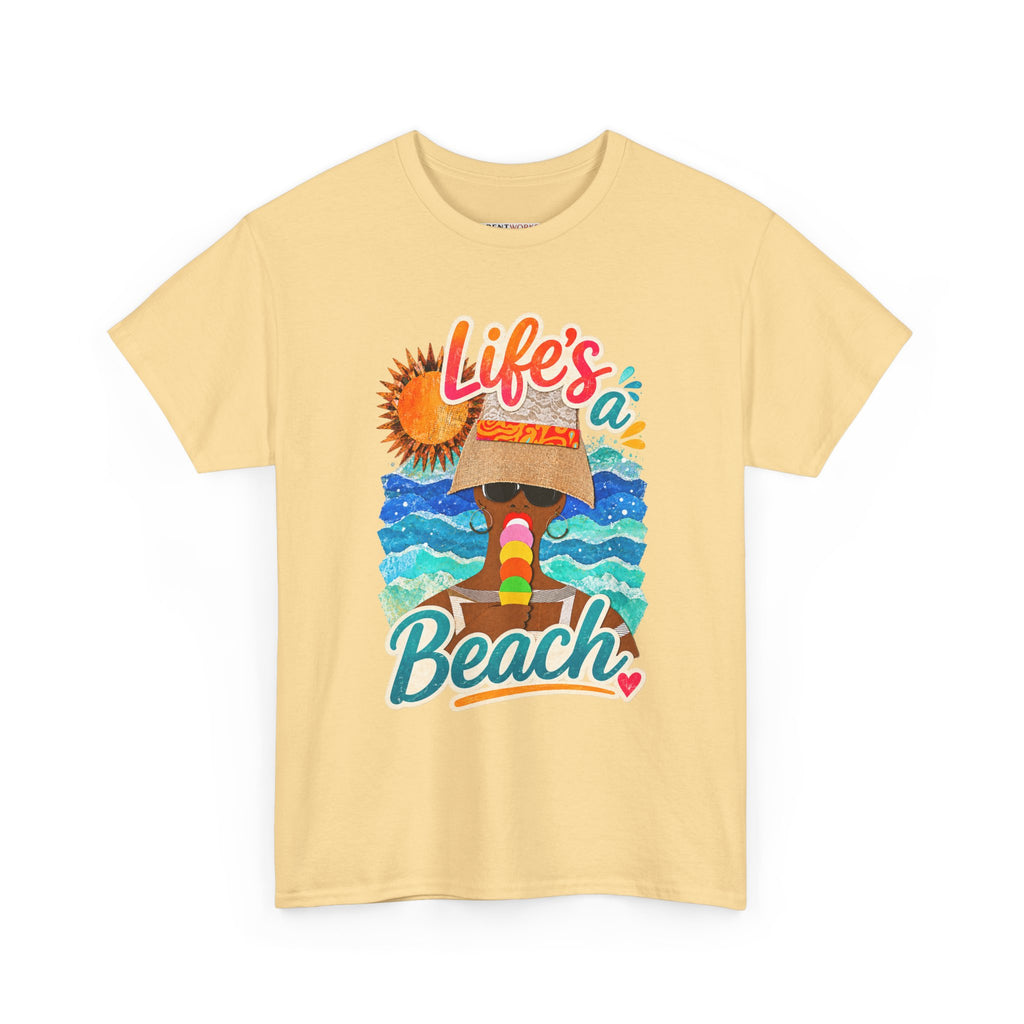 Life's a Beach T-Shirt – Retro Summer Vacation Tee