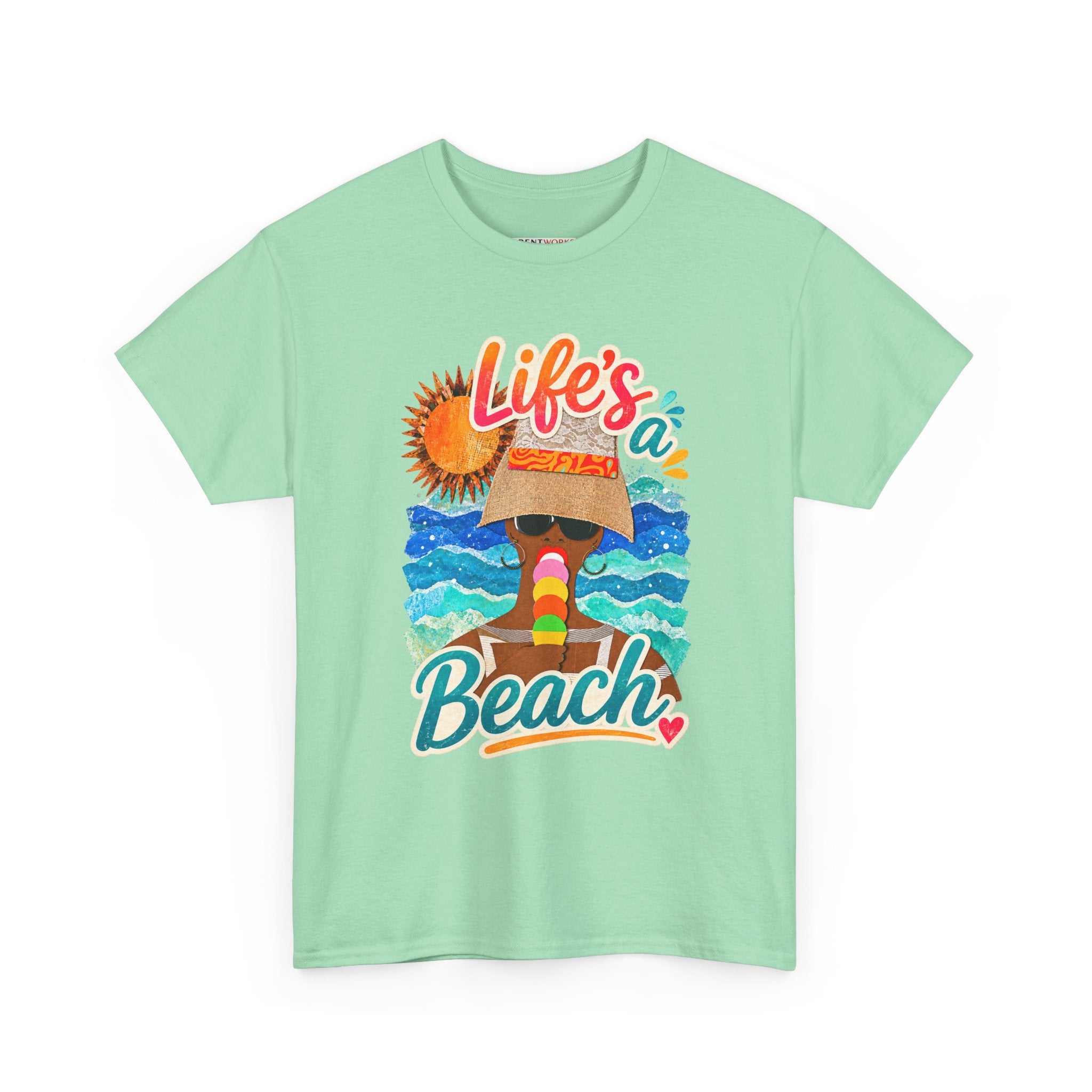 Life's a Beach T-Shirt – Retro Summer Vacation Tee
