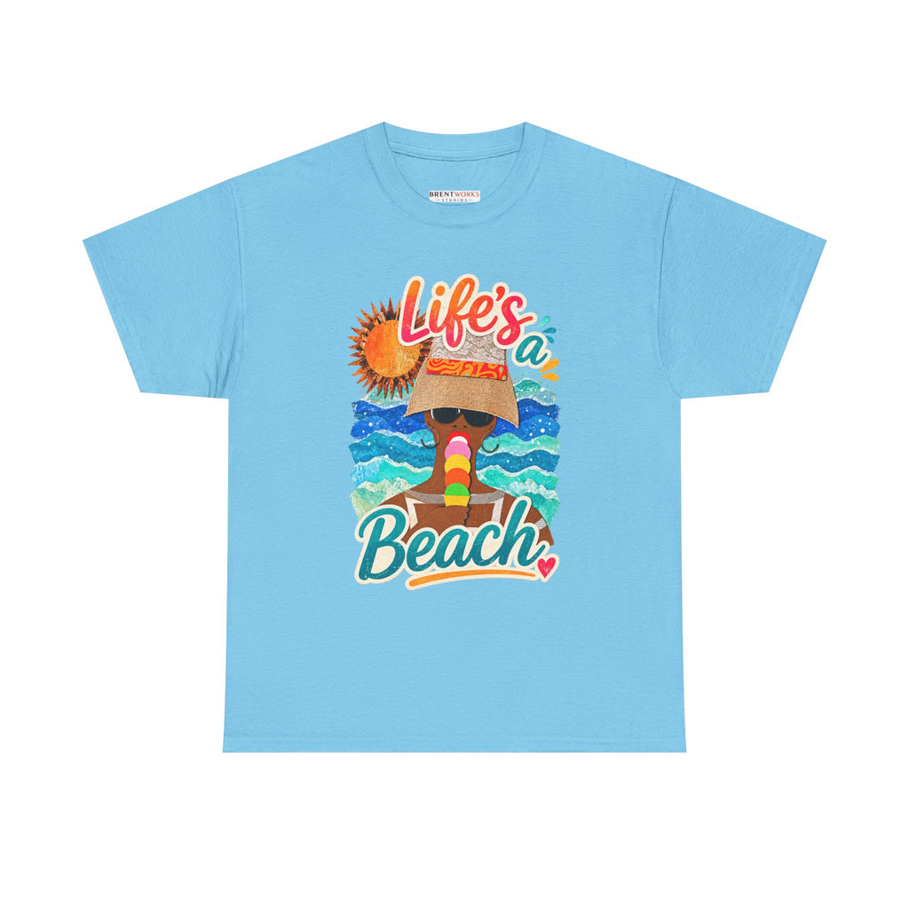 Life's a Beach T-Shirt – Retro Summer Vacation Tee