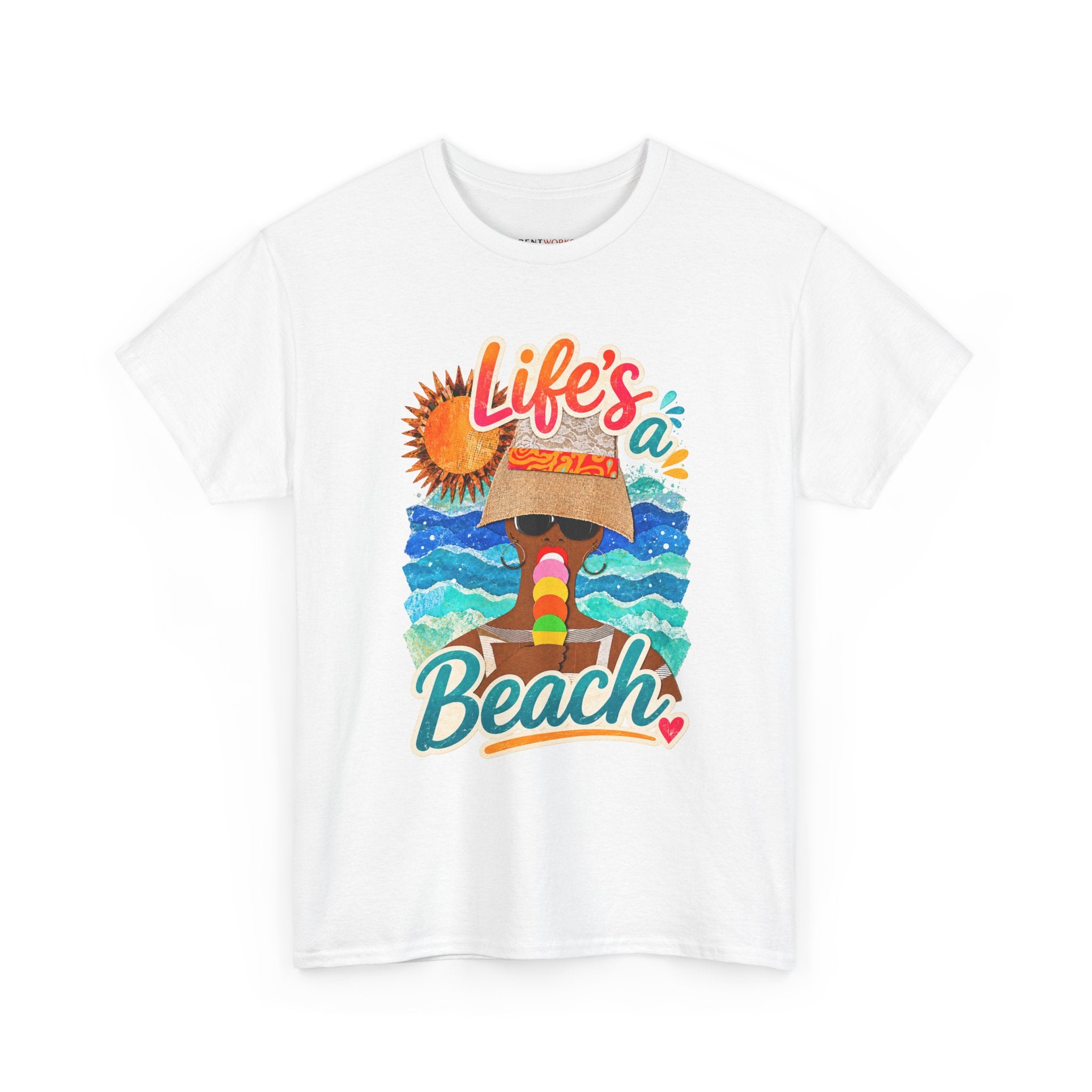 Life's a Beach T-Shirt – Retro Summer Vacation Tee