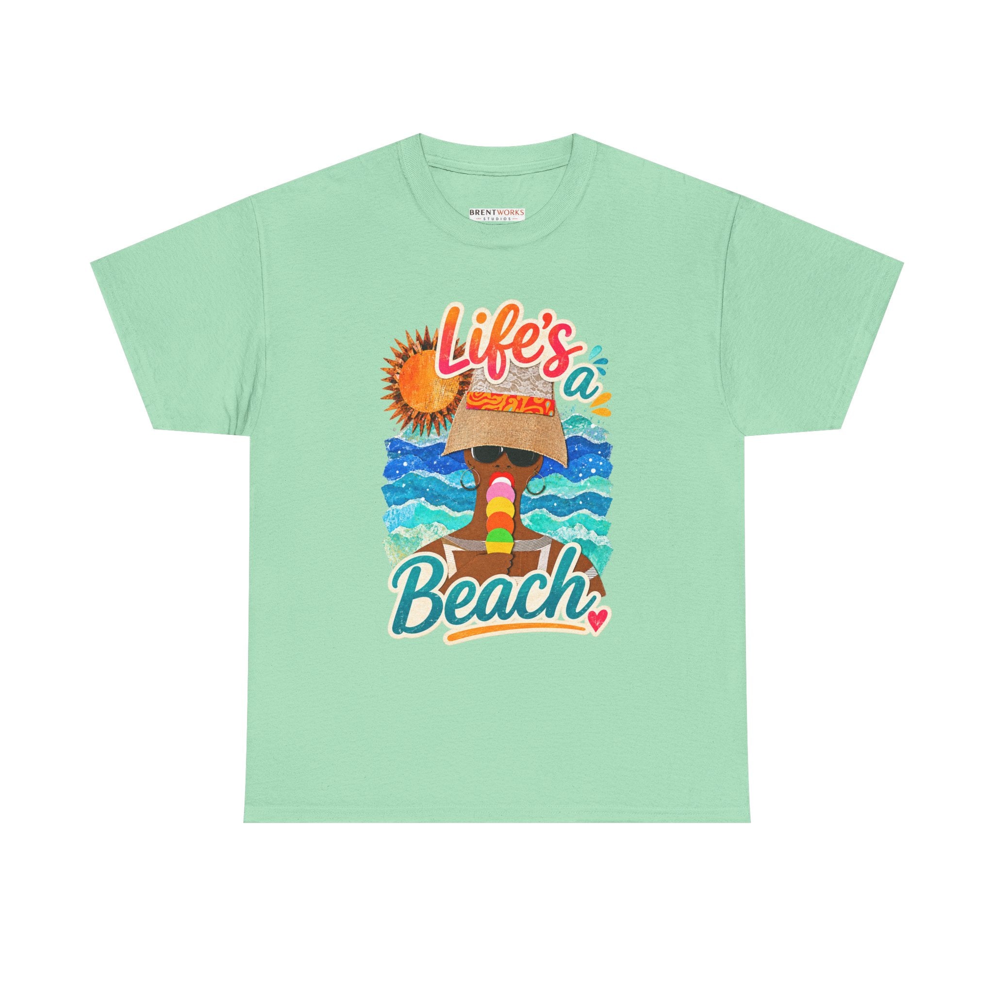 Life's a Beach T-Shirt – Retro Summer Vacation Tee