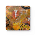 Abstract Autumn Art Coasters (Set of 4)