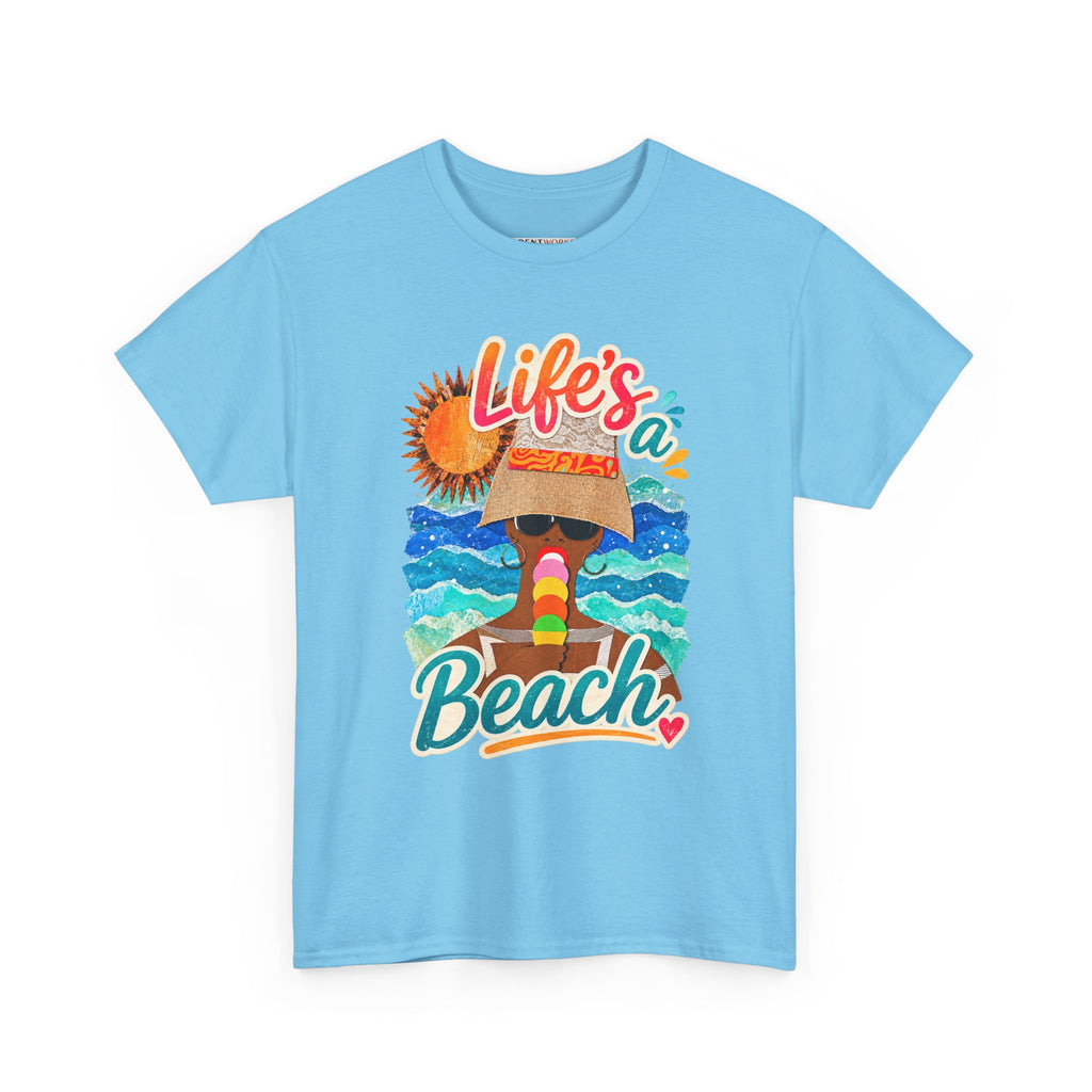 Life's a Beach T-Shirt – Retro Summer Vacation Tee