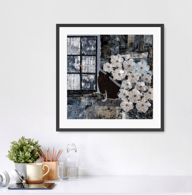 Dark and Stormy Framed Fine Art Poster
