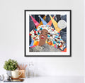DiscoTek Framed Fine Art Poster