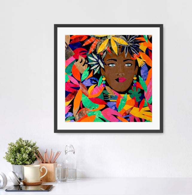 Jungaboo Framed Fine Art Poster