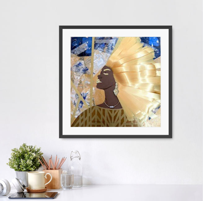 She Wants to Be 500! Framed Fine Art Poster