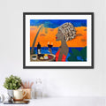 Sunset Sip 36x48 Framed Poster