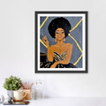 Toke Break Framed Fine Art Poster